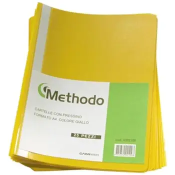 

Cover method-A4-210 mm width x 297 mm length size sheet-Polypropylene-Red-25/PaccoMETHODO5.4