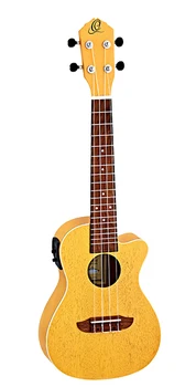 

RUGOLD-CE Earth series ukulele concert with pickup, with cutout, Ortega
