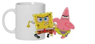 Mug SpongeBob No. 16 mug-Chameleon | Дом и сад