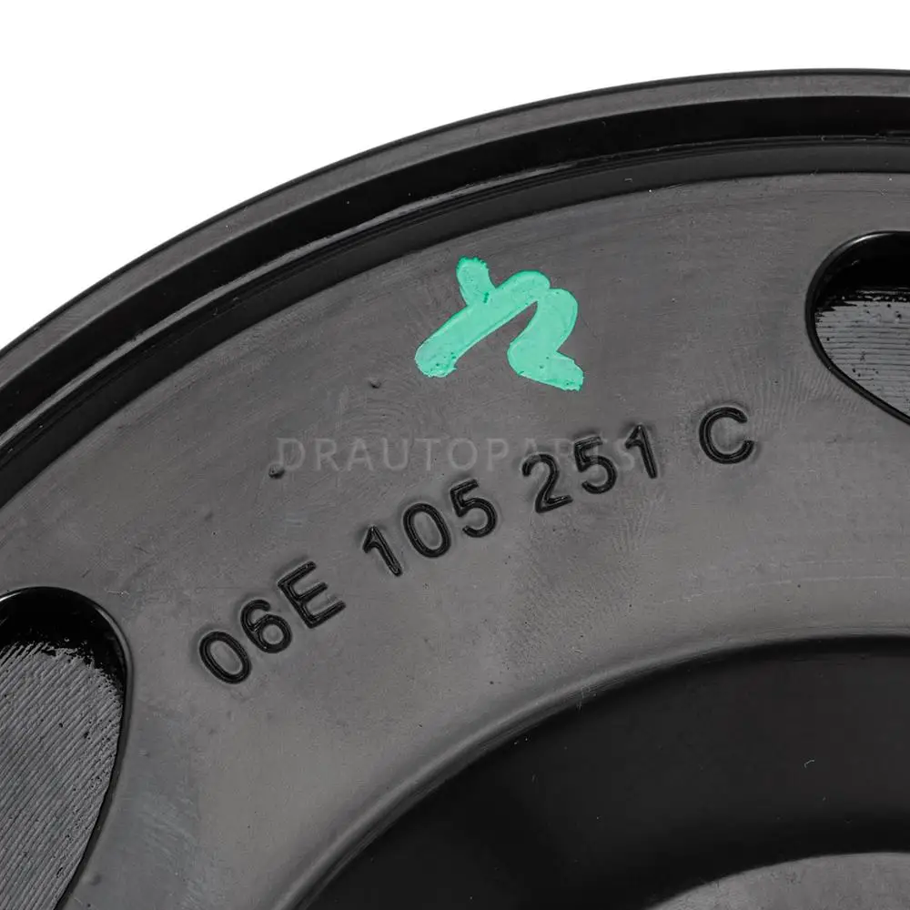 Genuine Harmonic Balancer Crankshaft Pulley 06E 105 251C 06E105251C For Audi A4 A6 Quattro A5 Q5 3.2L V6