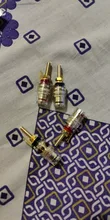 Connector Terminals Amplifier-Speaker Binding-Post Hifi-Cable 4PCS 4MM Gold-Plated Gold-Plated