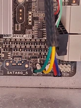 Interruptor de botón de Reinicio de Metal para PC, reinicio LED, 12mm, 16mm, 19mm, 22mm, con Cable de placa base de 60cm, interruptor de alimentación para PC