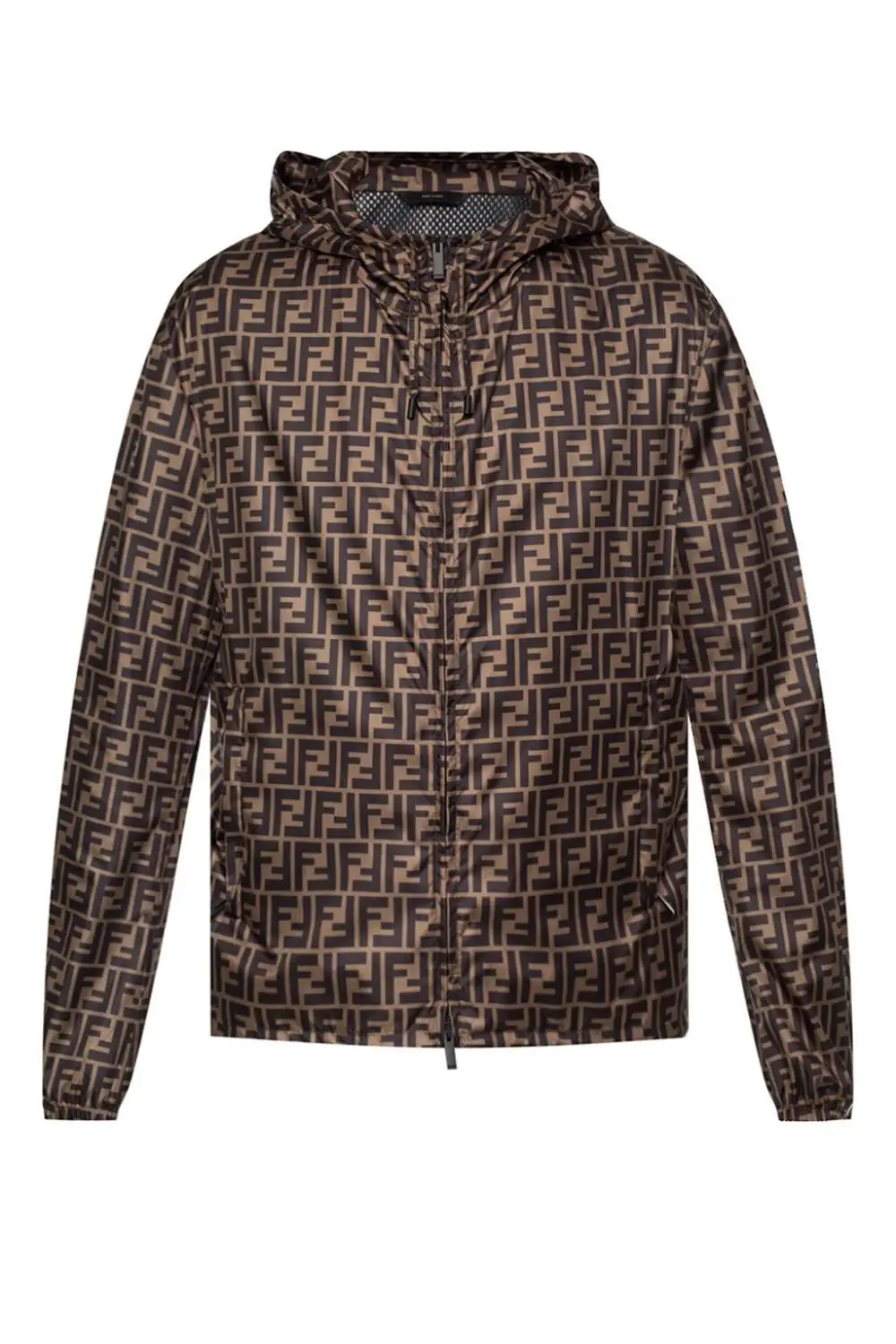 

Jacket high quality raincoat jacket men luxury wear black vest casual brown color brand print