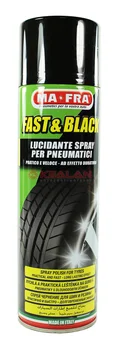 

MA-FRA fast & black protective Polish, blackening for tires, aerosol, 500 ml.