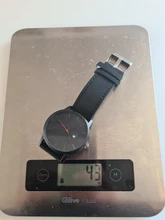 Reloj de lujo de cuero para Hombre, pulsera negra de acero inoxidable ultrafina, Reloj Masculino