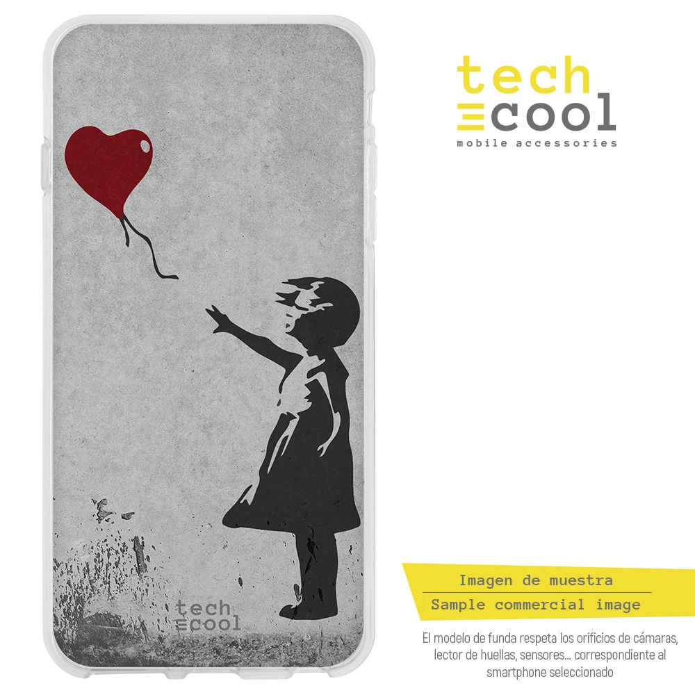 FunnyTech®Чехол-подставка для sony Xperia L2 L Banksy Graffiti Girl силиконовый Globus