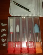 Brocas de diamante de tungsteno para uñas, brocas de fresa giratorias para manicura eléctrica uña, herramientas para uña accesorios, 1 Uds.