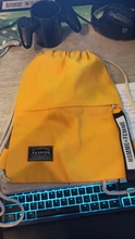 De lona mochila escuela con cordón gimnasio lona bolsa lona Almacenamiento de paquete mochila bolsa mochila para el colegio paquete para adolescente