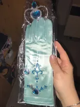Peluca de princesa Frozen de Disney para niñas, juego de maquillaje para niñas, corona de lavado a mano, accesorios para muñecas