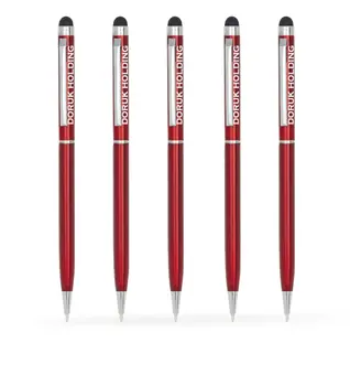 

Personalized Red Touch Metal Ballpoint Pen (100 Pcs) Model 253