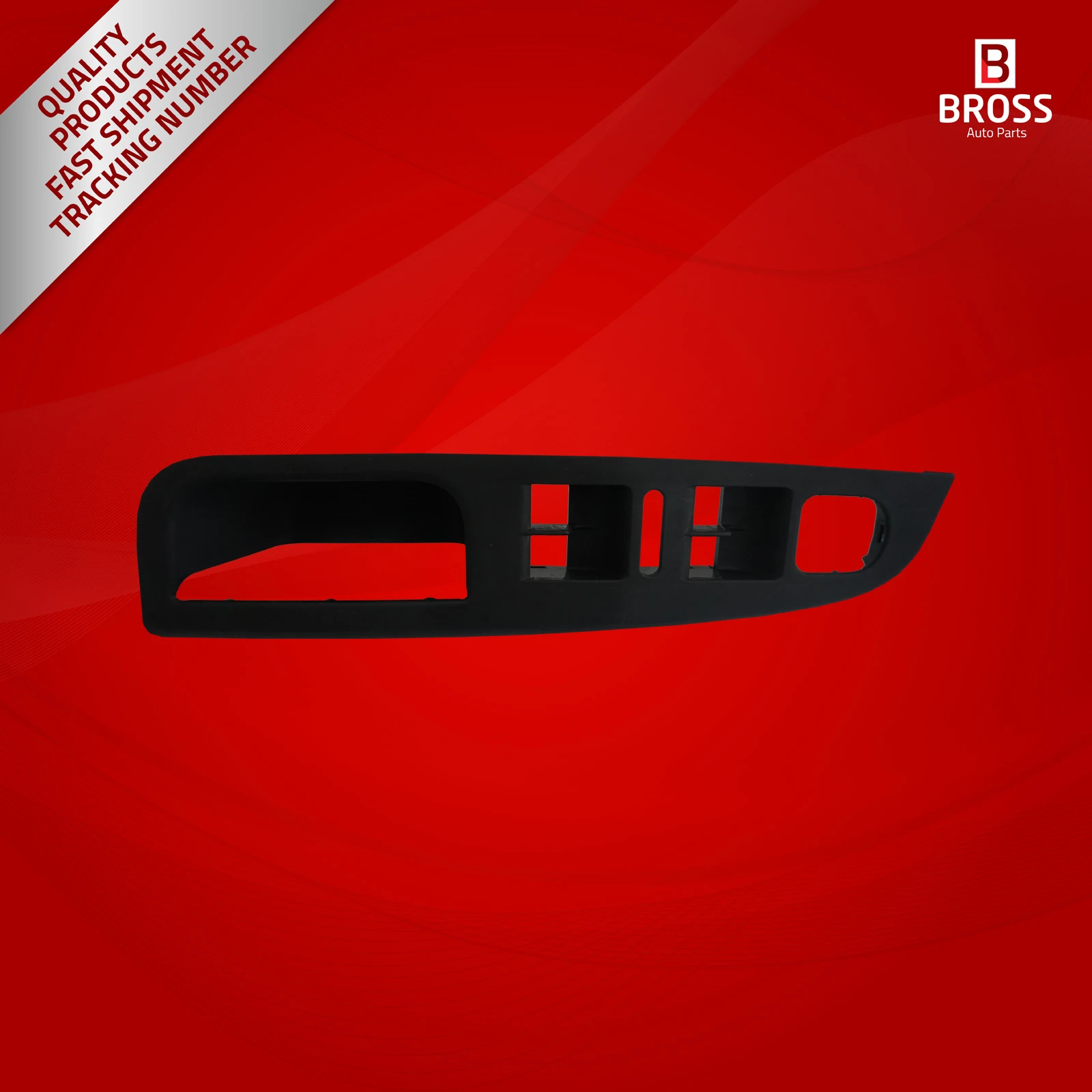 

BDP791 Driver Door Panel Switch Trim Bezel Black 1K4868049C for Golf MK5, Golf GTI MK5, Rabbit 2004-2009, Jetta MK5 2005-2010