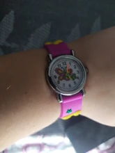 Relojes de pulsera de cuarzo para niños y niñas, relojes de princesa para niños, correa de cuero, bonitos relojes de pulsera para regalo