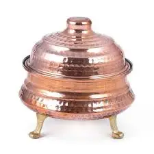 1- copper sugar bowl sugar jar
