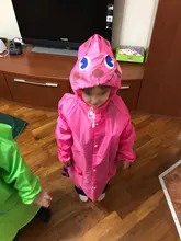 Waterproof Kids Raincoat Children Cartoon 1pcs for Student Animal-Style