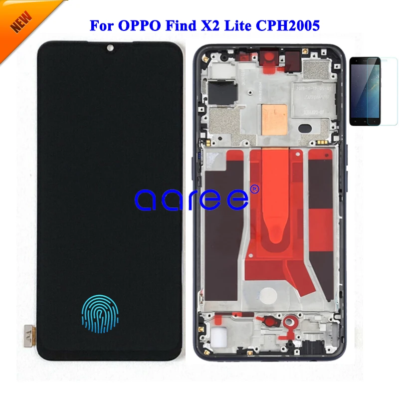 

LCD Screen Original For Oppo Reno X2 Lite LCD For Oppo Reno X2 Lite CPH2005 LCD Screen Touch Digitizer Assembly