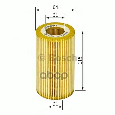 Фильтр Масляный(Вставка) Bosch арт. F026407070