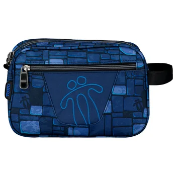 

Stony-Plasticine printed two compartments school case