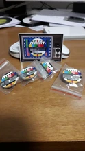 Pin Shirt Badge Tv-Screen-Brooches Lapel-Bag Gift Funny Custom-Old-School No-Signal-Enamel