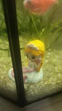 Desk-Decoration-Accessories Fish-Tank Cute Mermaid-Ornament Aquarium 1pc Little