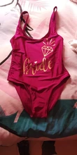 Bañador de despedida de soltera para mujeres, traje de baño de una pieza con inscripción bride y bride squad, bikini de talle alto para novia y amigas, fiestas de boda