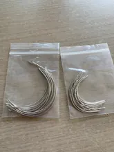 Alileader barato curva aguja para el cabello tapa tejer pelucas agujas para la extensión del pelo 12 unids/pack 6Cm/9Cm C-tipo de utensilios con agujas