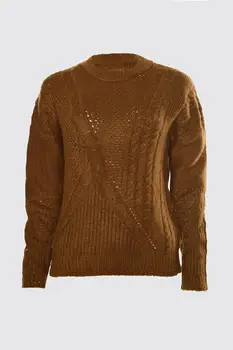 

Trendyol Mesh Detailed Knitwear Sweater TWOAW21KZ0449