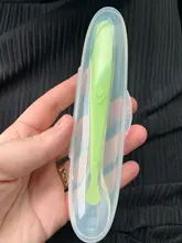 Spoon-Feeding Storage-Box Feeding-Tableware Food-Grade Baby Silicone Trainning Cute 