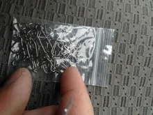30 unids/lote de gancho de acero inoxidable rápido Clip cerradura Snap giratorio de pesca de anillos de seguridad fotos conector de gancho pesca Pesca
