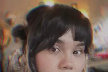 Buqi-flequillo falso para mujer adulta, pinza con flecos, flequillo, negro, marrón, Rubio, accesorios para el cabello