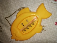 1 termómetro de baño para bebé para recién nacido, pequeño oso, pez delfín, pato, medidor de temperatura de agua, baño, juguetes de baño para bebé, termómetro, Baño