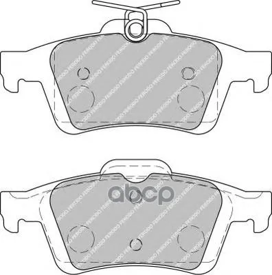 Колодки Тормозные Ford Focus Ii/Iii/Mazda 3/Opel Vectra C/Volvo S40 Задние Ferodo Fdb1931 Ferodo арт. FDB1931