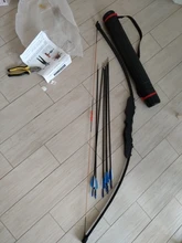 Tiro con arco recurvo arco de derribo 40lbs recto arco largo con fibra de vidrio flechas de caza al aire libre tiro Accesorios