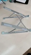 GOOJODOQ-Soporte para ordenador portátil, soporte de aleación de aluminio plegable, para Notebook, MacBook Pro y tableta