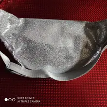 Riñonera con dibujos de unicornios para mujer y niña, bolso de hombro con purpurina, para teléfono, color rosa