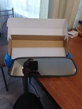 5 pulgadas TFT LCD HD800 * 480 pantalla Monitor coche espejo Monitor para estacionar marcha atrás con 2 entrada de vídeo retrovisor Cámara opcional