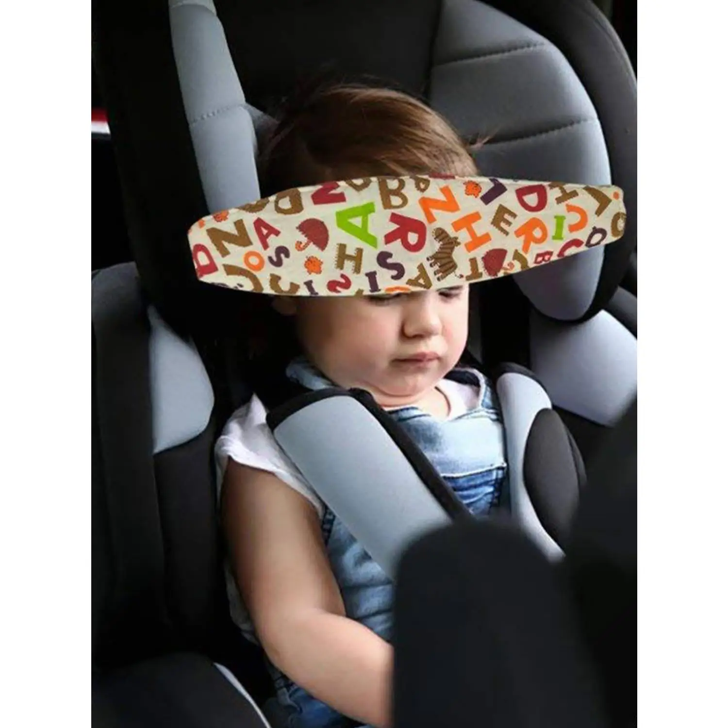 Надежный держатель KARTOFAN для головы ребенка в автокресле (детский дорожный фиксатор-повязка для безопасного сна в машине) Надежный держатель KARTOFAN для головы ребенка в автокресле (детский дорожный фиксатор-повязка для безопасного сна в машине)