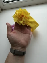 Diadema con lazo de flores para bebé recién nacido, cinta elástica para el pelo para niña pequeña, accesorios para el cabello para bebé