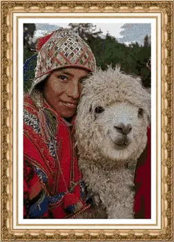 

CROSS STITCH KIT PANDATHREAD Ethnic and Tribes 1791