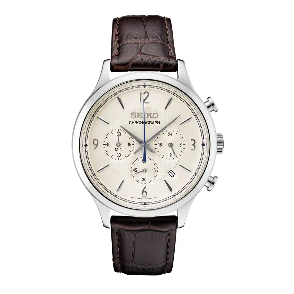 Мужские кварцевые часы Seiko SSB341P1