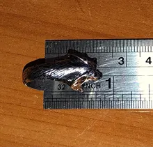 Anillos ajustables Kinitial para mujer, 1 Uds., color bronce antiguo, negro, cachorro de perro salchicha, Animal, 3D