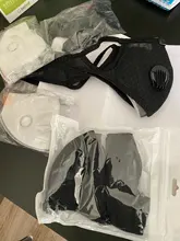 Mascarilla de cara de ciclista para hombre, máscara con filtro para polvo, deporte, lavable, reutilizable, filtros de carbón activado