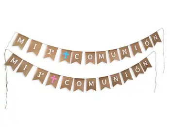 

KRAFT Garland my First Communion Blue