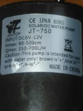 Bomba de agua sin escobillas de 12V y 24V CC, calentador de agua Solar silencioso de 4 puntos con rosca, potenciador de calefacción para suelo de la ducha, IP68