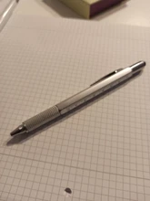 Bolígrafo multifunción con regla de destornillador, herramienta de nivel de espíritu, puntero superior y A escala para pantalla táctil