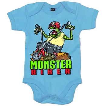

Baby bodysuit Monster Biker