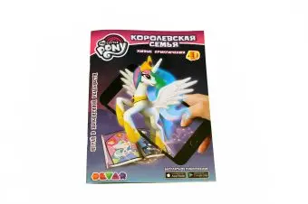 

Book 4D "My Little Pony: Royal family" A4, soft cover Devar kids 00-00001071