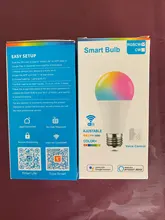 Led-Bulb Voice-Control Tuya CW Dimmable Wifi Alexa E27 Color Smart-Life Google Amazon