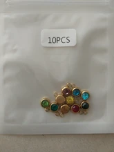 Charms-Accessories Bracelet Necklace Jewelry-Making Crystal Birthstone Stainless-Steel