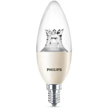 

LED bulb Warmglow candle E14 8 W equivalent to 60 W dimmable
