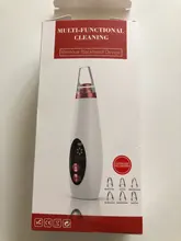 Limpiador Facial para puntos negros, limpiador de poros y espinillas, belleza para cara con 6 cabezales, Cargador USB, cuadrado, Shipp